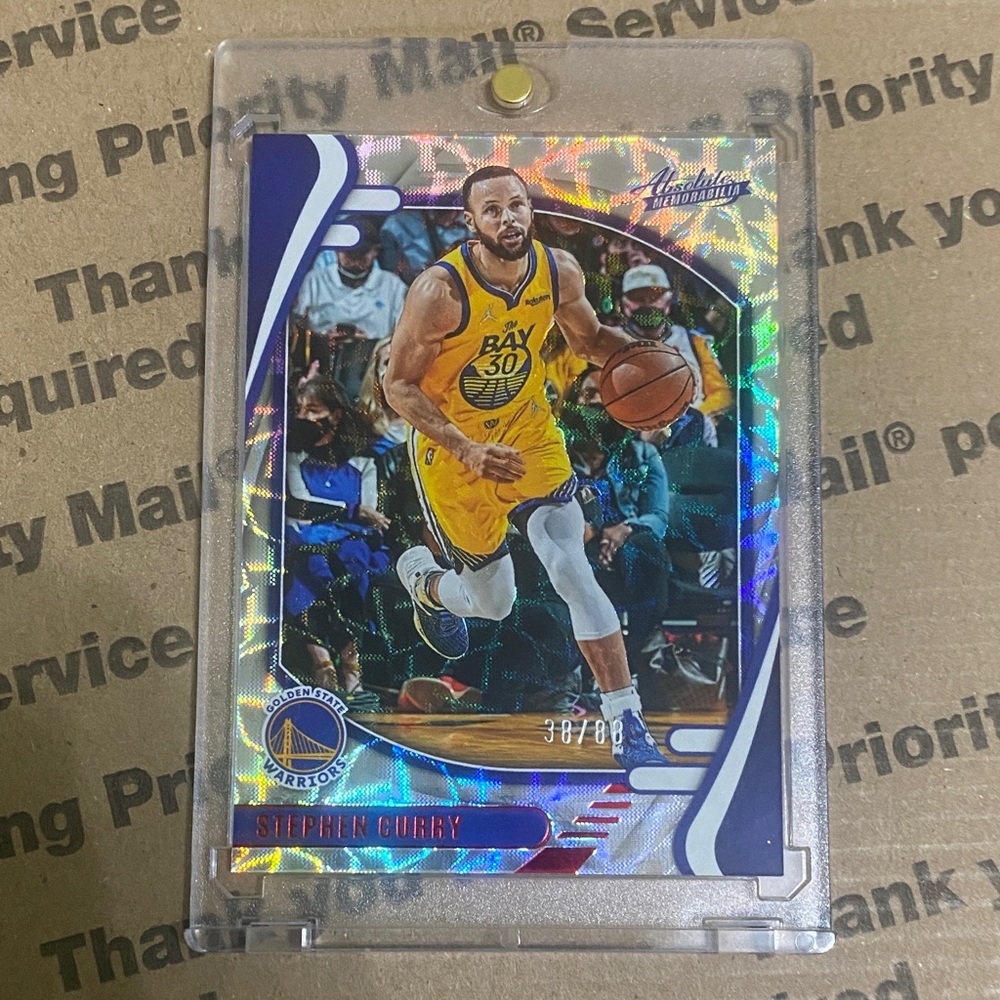 2021 Panini Chronicles Asia Stephen Curry Red Numbered /88!!
